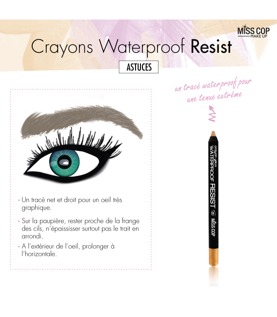 Crayon yeux WATERPROOF RESIST