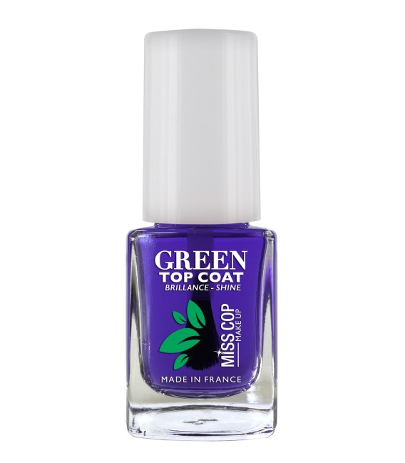 Top Coat Green Nail care