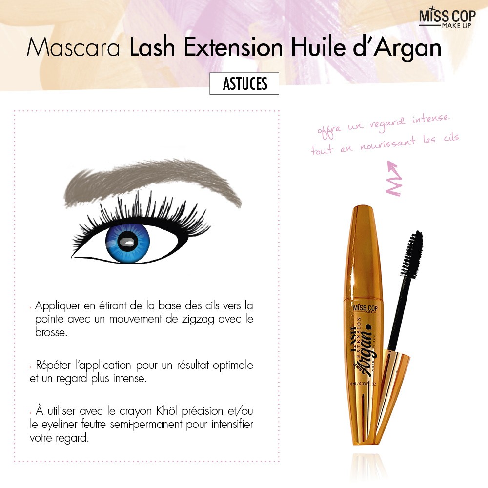 Mascara Lash Extension ARGAN OIL