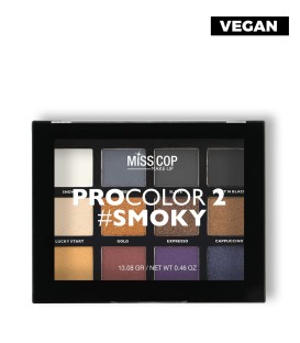 Palette de maquillage smoky