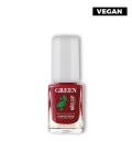 Nail polish Green organic sourced 07 Rouge profond