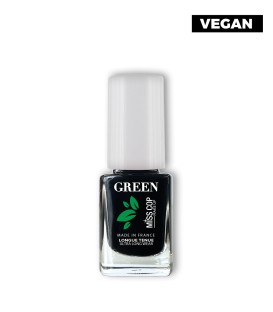 Nail polish Green organic sourced 10 noir