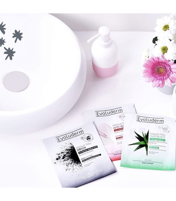 Masque Tissu Anti-Âge au Collagène