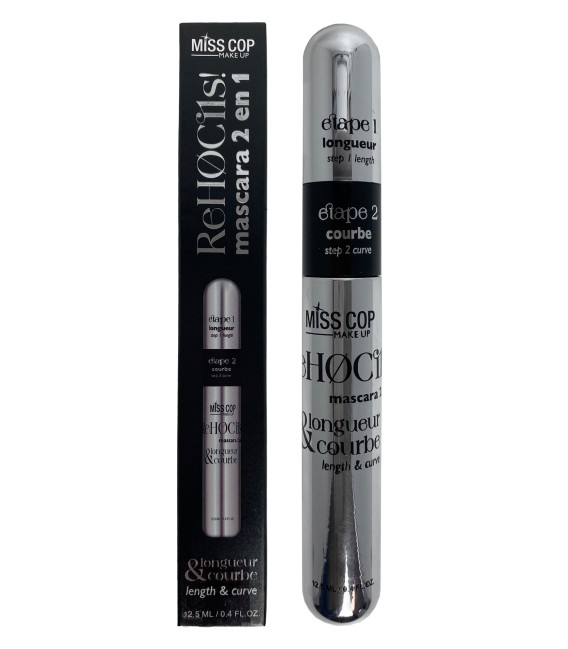 Mascara noir 2 en 1 - REHOCILS