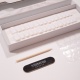 UV EFFECT PRESS-ON NAILS 04 BLANC SUBLIME