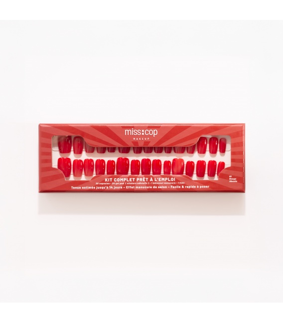 UV EFFECT PRESS-ON NAILS 04 BLANC SUBLIME