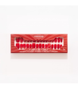UV EFFECT PRESS-ON NAILS 04 BLANC SUBLIME